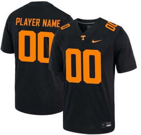 Tennessee Volunteers Customized Limited Black College Football Jersey