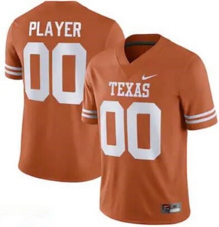 Texas Longhorns Customized Limited College Football Jersey