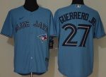 Toronto Blue Jays #27 Vladimir Guerrero Jr Light Blue 2020 Cool Base Jersey
