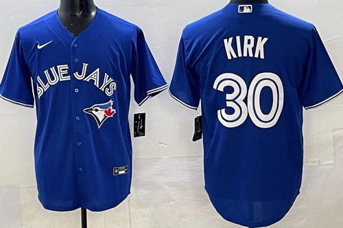 Toronto Blue Jays #30 Alejandro Kirk Blue Cool Base Jersey