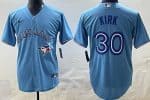 Toronto Blue Jays #30 Alejandro Kirk Light Blue Cool Base Jersey
