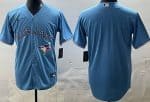 Toronto Blue Jays Blank Light Blue Cool Base Jersey