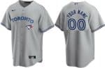 Toronto Blue Jays Customized Gray Nike Cool Base Jersey