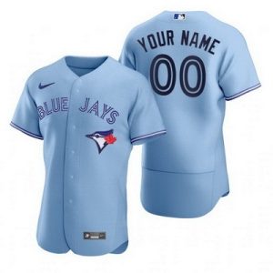 Toronto Blue Jays Customized Light Blue 2020 FlexBase Jersey