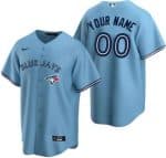 Toronto Blue Jays Customized Light Blue Cool Base Jersey