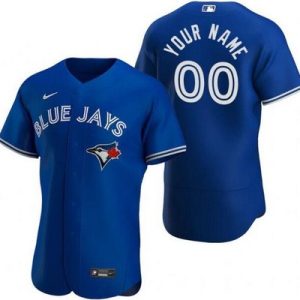 Toronto Blue Jays Customized Royal Authentic Jersey