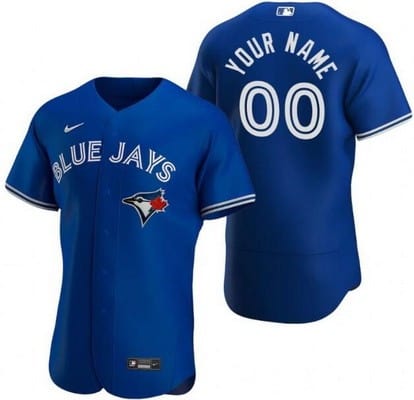 Toronto Blue Jays Customized Royal Authentic Jersey