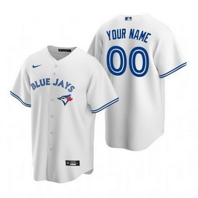 Toronto Blue Jays Customized White 2020 Cool Base Jersey