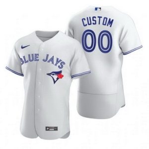 Toronto Blue Jays Customized White 2020 FlexBase Jersey