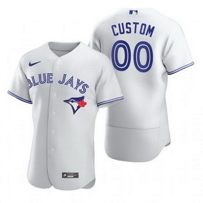 Toronto Blue Jays Customized White 2020 FlexBase Jersey