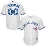 Toronto Blue Jays Customized White Cool Base Jersey