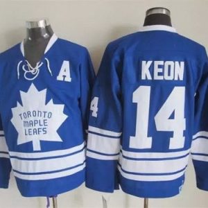Toronto Maple Leafs #14 Dave Keon Blue Retro Jersey