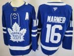 Toronto Maple Leafs #16 Mitch Marner Blue Authentic Jersey