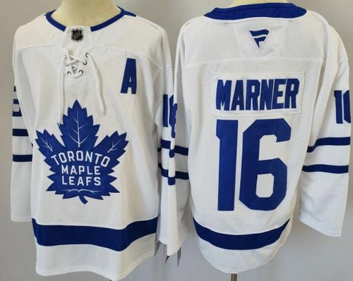 Toronto Maple Leafs #16 Mitch Marner White Authentic Jersey