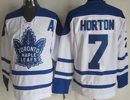 Toronto Maple Leafs #7 Tim Horton White Third Throwback Jersey