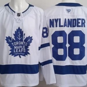 Toronto Maple Leafs #88 William Nylander White Authentitc Jersey
