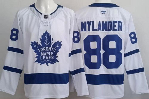 Toronto Maple Leafs #88 William Nylander White Authentitc Jersey