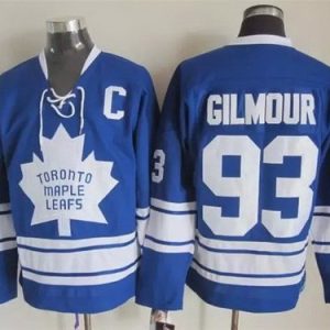 Toronto Maple Leafs #93 Doug Gilmour Blue Retro Jersey