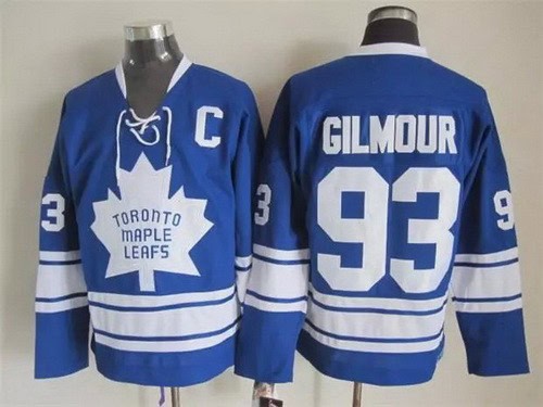 Toronto Maple Leafs #93 Doug Gilmour Blue Retro Jersey