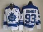 Toronto Maple Leafs #93 Doug Gilmour White Retro Jersey