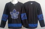 Toronto Maple Leafs Blank Black Alternate Authentic Jersey