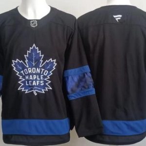 Toronto Maple Leafs Blank Black Alternate Authentic Jersey