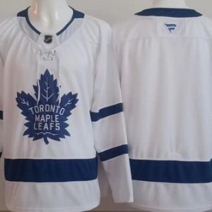 Toronto Maple Leafs Blank White Authentic Jersey