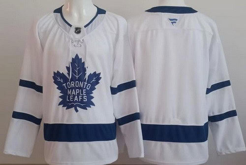 Toronto Maple Leafs Blank White Authentic Jersey