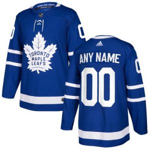 Toronto Maple Leafs Customized Blue Authentic Jersey