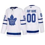 Toronto Maple Leafs Customized White Authentic Jersey