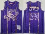Toronto Raptors #15 Vince Carter Purple 1998 Hardwood Classics Swingman Jersey