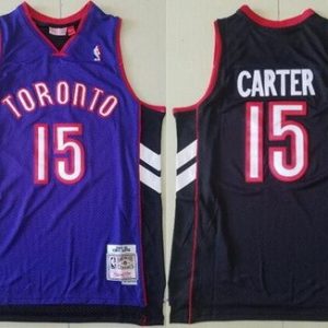 Toronto Raptors #15 Vince Carter Purple Black 1999 Hollywood Classic Swingman Jersey