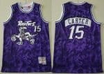 Toronto Raptors #15 Vince Carter Purple Constellation Hollywood Classic Swingman Jersey