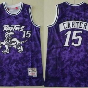 Toronto Raptors #15 Vince Carter Purple Constellation Hollywood Classic Swingman Jersey