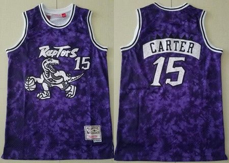 Toronto Raptors #15 Vince Carter Purple Constellation Hollywood Classic Swingman Jersey