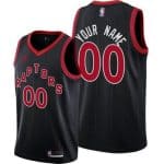 Toronto Raptors Customized Black Statement Stitched Swingman Jersey