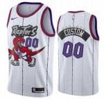 Toronto Raptors Customized White Throwback Stitched Swingman Jersey