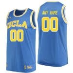 UCLA Bruins Customized Blue College Basketball Jersey
