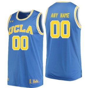 UCLA Bruins Customized Blue College Basketball Jersey