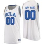 UCLA Bruins Customized White College Basketball Jersey
