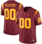 USC Trojans Customized Limited Red College Football Jersey