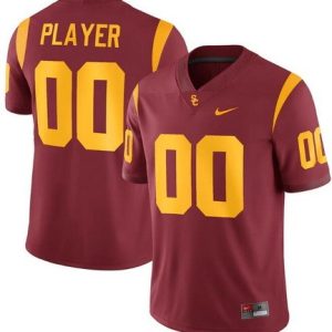 USC Trojans Customized Limited Red College Football Jersey