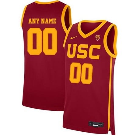 USC Trojans Customized Red 2019 College Basketball Jersey