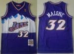 Utah Jazz #32 Karl Malone Purple 1996 Hollywood Classic Swingman Jersey