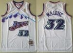 Utah Jazz #32 Karl Malone White 1996 Hollywood Classic Swingman Jersey