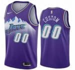 Utah Jazz Customized Purple Classic Stitched Swingman Jersey