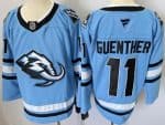 Utah Mammoth #11 Dylan Guenther Blue Authentic Jersey