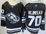 Utah Mammoth #70 Karel Vejmelka Black Authentic Jersey