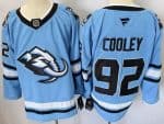 Utah Mammoth #92 Logan Cooley Blue Authentic Jersey