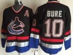 Vancouver Canucks #10 Pavel Bure Black Retro Jersey